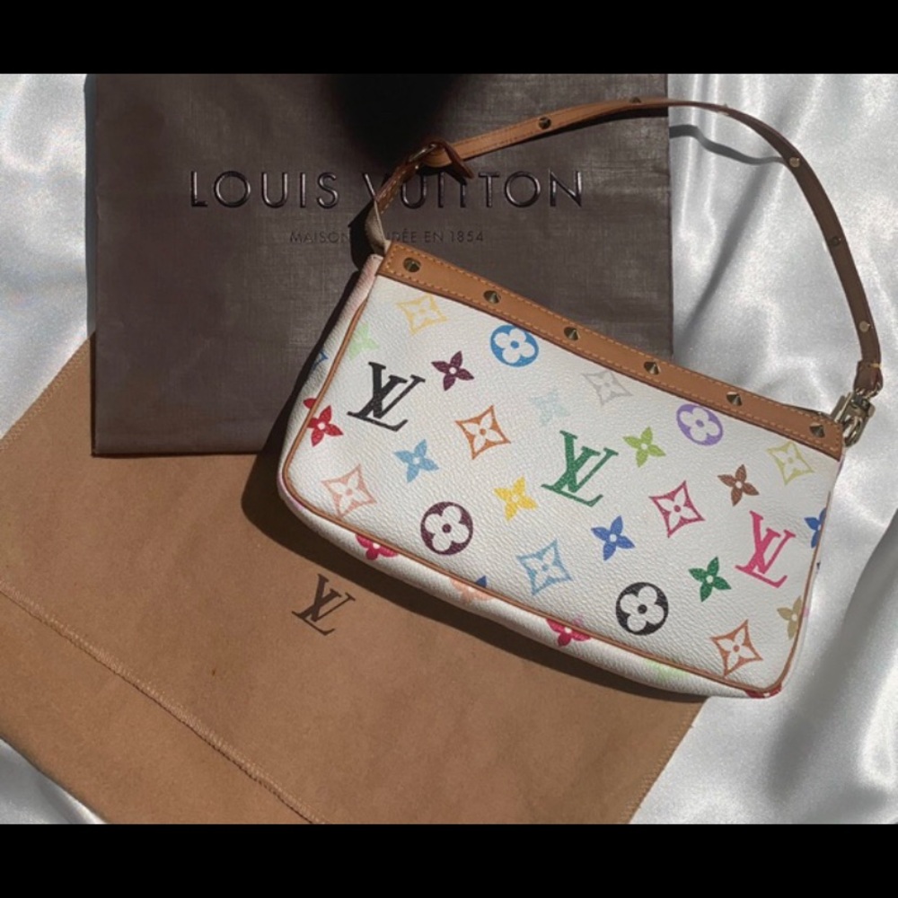 Louis Vuitton Multi-Color Studded Pochette